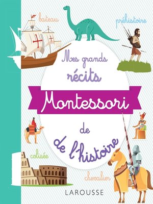 cover image of Ma première encyclopédie Montessori de l'histoire du monde